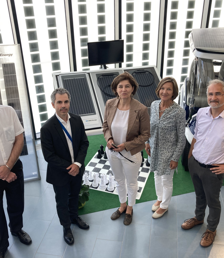 Grüner Besuch bei österreichischem Photovoltaik-Hersteller DAS Energy